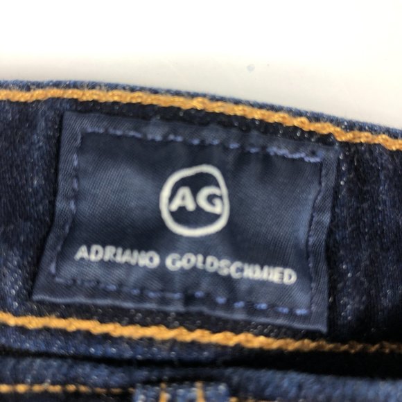 AG Adriano Goldschmied Jean Women 24 Regular The Legging Super Skinny Blue Denim - Picture 6 of 16